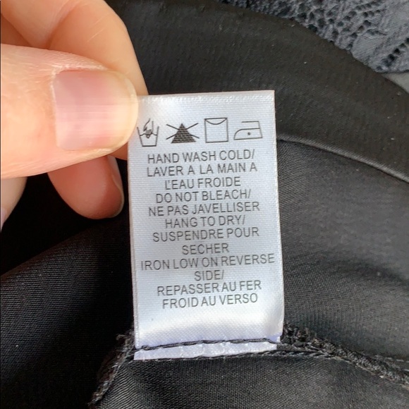 Gentle Fawn black lace front camisole - Picture 7 of 7